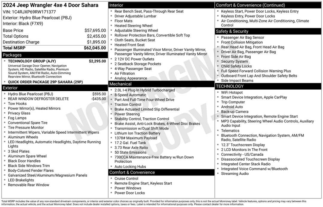 2024 Jeep Wrangler Sahara 4xe - Image 2
