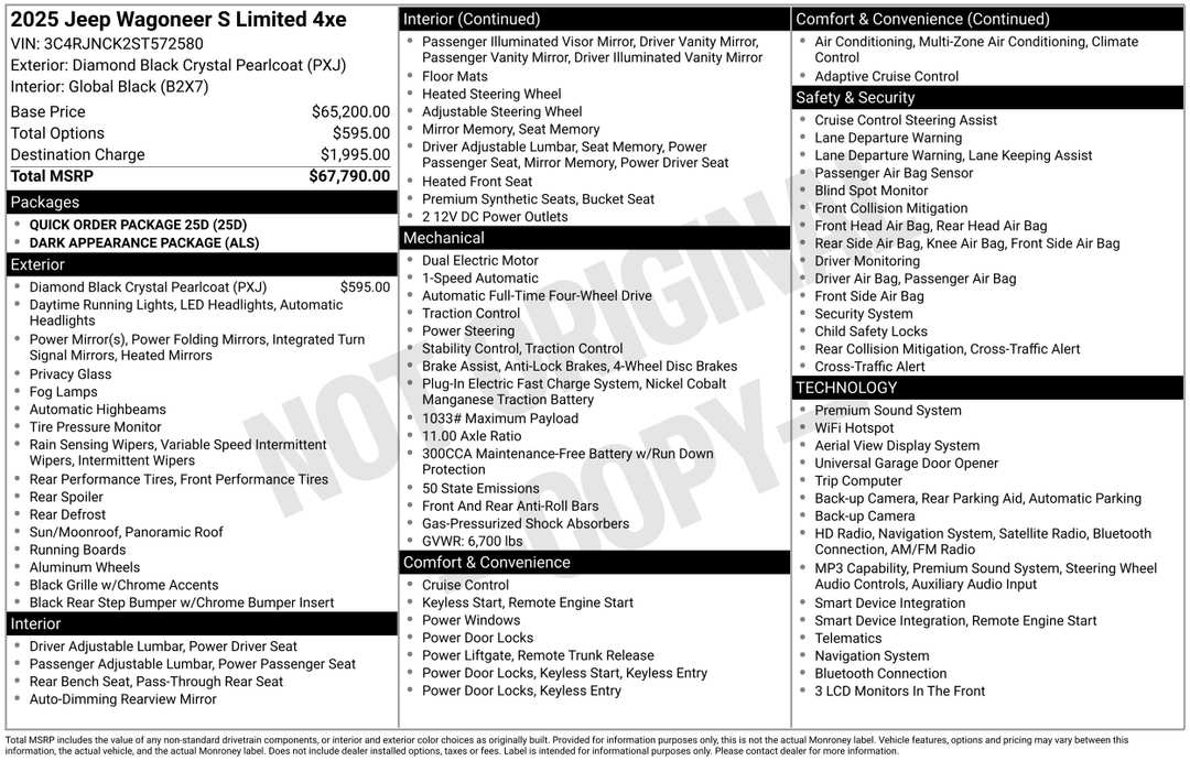 2025 Jeep Wagoneer S Limited - Image 2