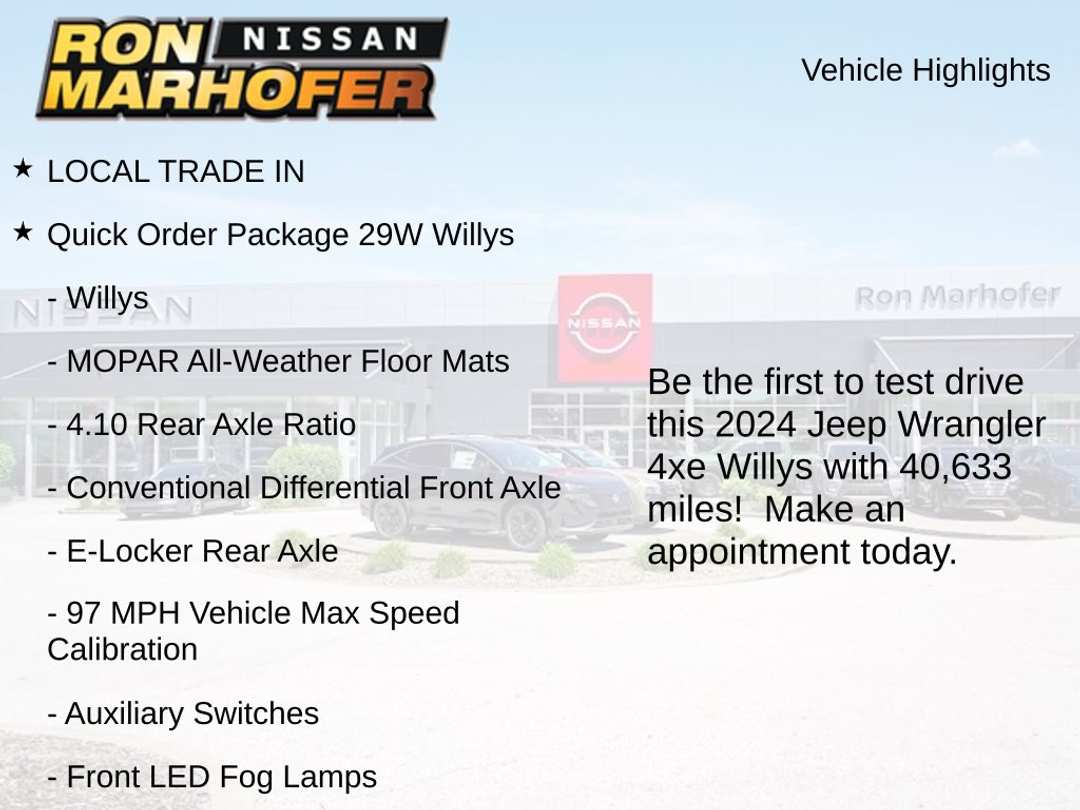 2024 Jeep Wrangler Willys 4xe - Image 2