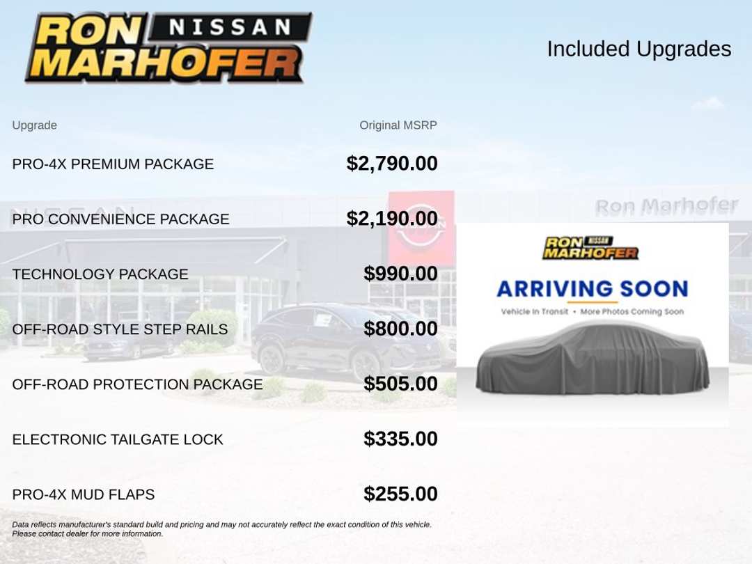 2023 Nissan Frontier PRO4X - Image 3